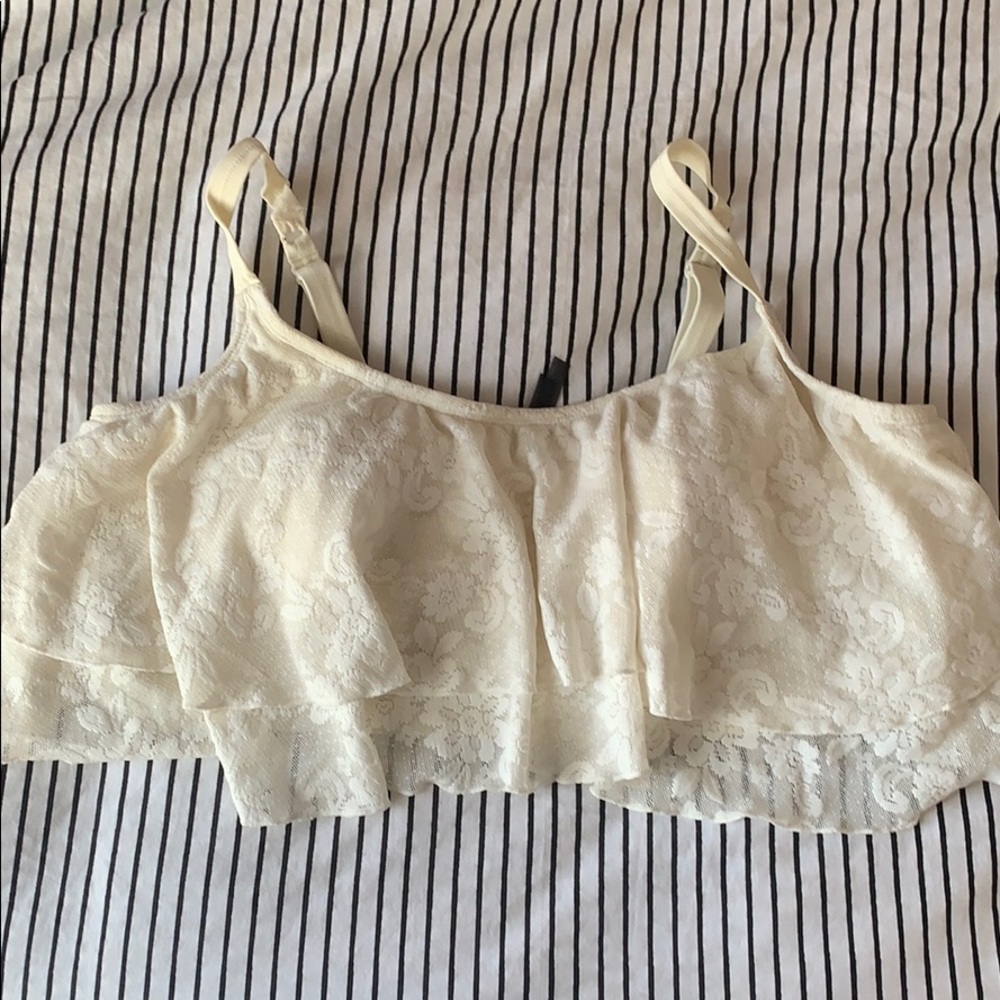 Lacy bikini top